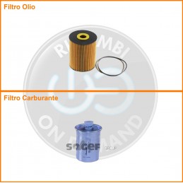 KT09175 Coppia filtri olio...