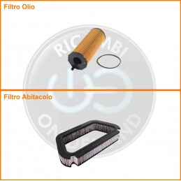 KT09179 Coppia filtri olio...