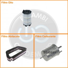 KT09180 Kit filtri olio...