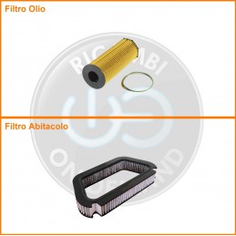 KT09181 Coppia filtri olio...