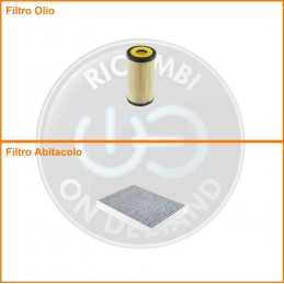 KT09191 Coppia filtri olio...
