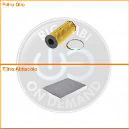 KT09249 Coppia filtri olio...