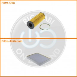 KT09250 Coppia filtri olio...