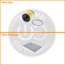 KT09252 Coppia filtri olio...