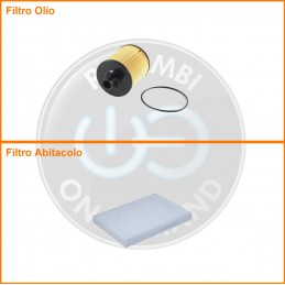 KT09253 Coppia filtri olio...