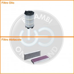 KT09256 Coppia filtri olio...