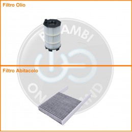 KT09257 Coppia filtri olio...