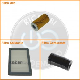 KT09287 Kit filtri olio...