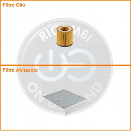 KT09333 Coppia filtri olio...