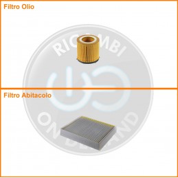 KT09334 Coppia filtri olio...