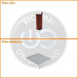 KT09336 Coppia filtri olio...
