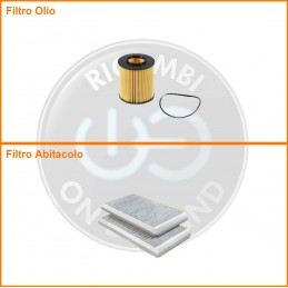 KT09350 Coppia filtri olio...