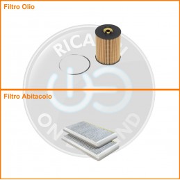 KT09365 Coppia filtri olio...