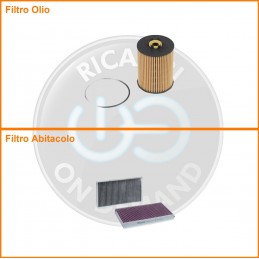 KT09366 Coppia filtri olio...