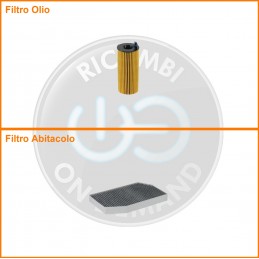 KT09383 Coppia filtri olio...