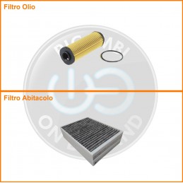 KT09384 Coppia filtri olio...