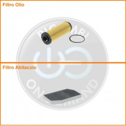 KT09385 Coppia filtri olio...