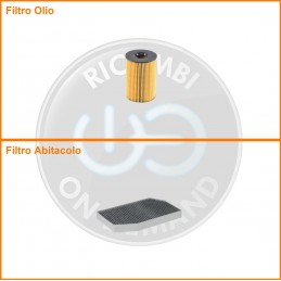KT09386 Coppia filtri olio...