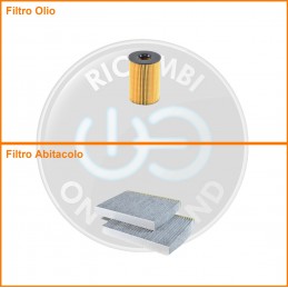 KT09387 Coppia filtri olio...