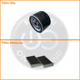 KT09400 Coppia filtri olio...