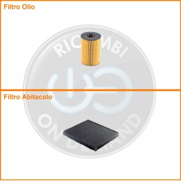 KT09443 Coppia filtri olio...