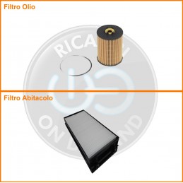 KT09445 Coppia filtri olio...