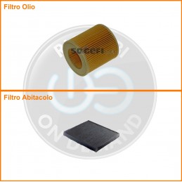 KT09455 Coppia filtri olio...