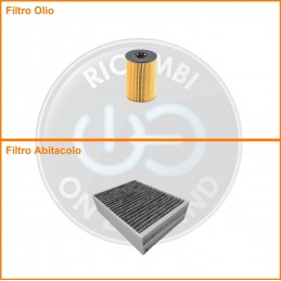 KT09459 Coppia filtri olio...