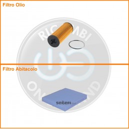 KT09492 Coppia filtri olio...