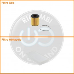 KT09496 Coppia filtri olio...