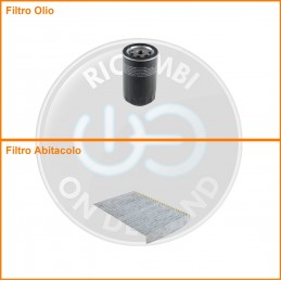 KT09516 Coppia filtri olio...