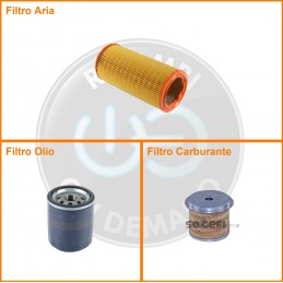 KT09657 Kit filtri aria...
