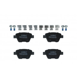Kit pastiglie freno posteriori