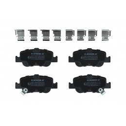 Kit pastiglie freno posteriori