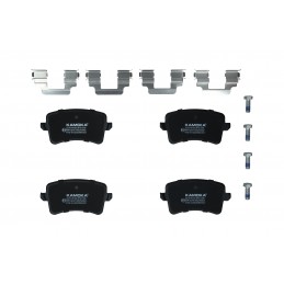 Kit pastiglie freno posteriori