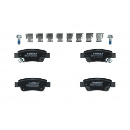 Kit pastiglie freno posteriori