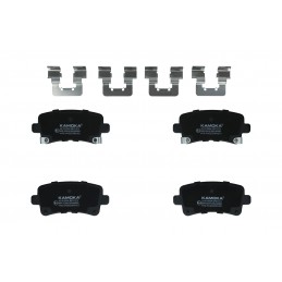 Kit pastiglie freno posteriori