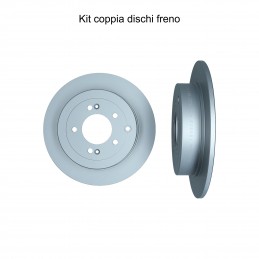 Coppia dischi freno posteriore
