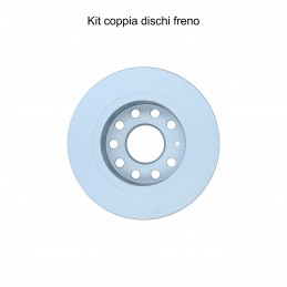 Coppia dischi freno posteriore