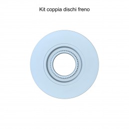 Coppia dischi freno posteriore