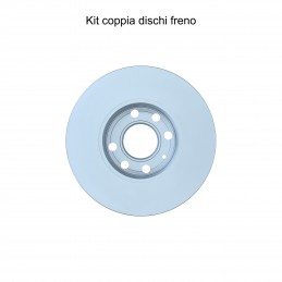 Coppia dischi freno anteriore