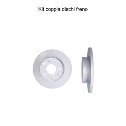 Coppia dischi freno anteriore