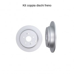 Coppia dischi freno posteriore