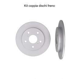 Coppia dischi freno posteriore