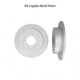 Coppia dischi freno posteriore