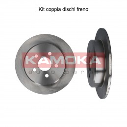 Coppia dischi freno posteriore