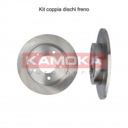 Coppia dischi freno posteriore