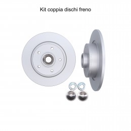 Coppia dischi freno posteriore