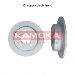 Coppia dischi freno posteriore