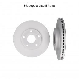 Coppia dischi freno anteriore